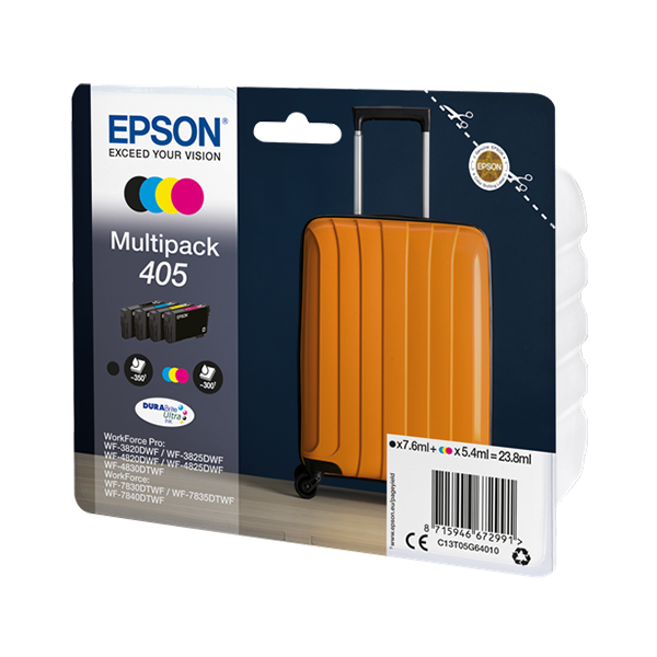 Epson 405 Druckerpatrone 4er-Pack – Original