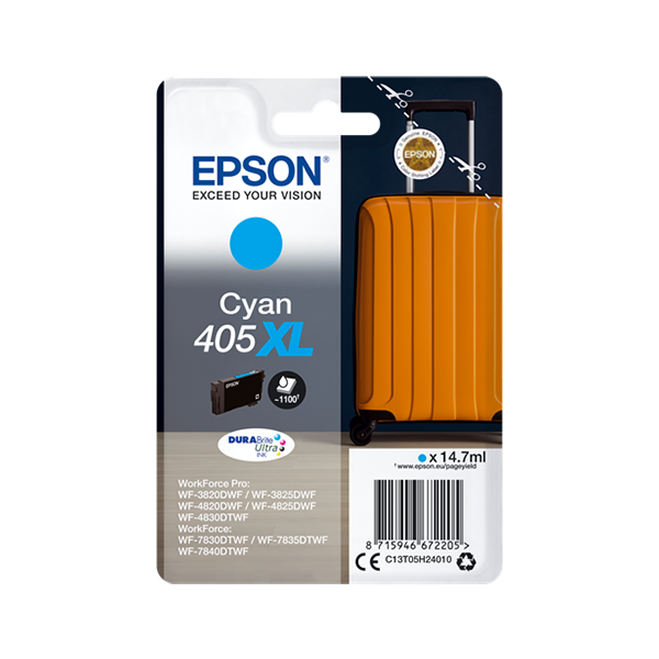 Epson 405XL Druckerpatrone Cyan – Original