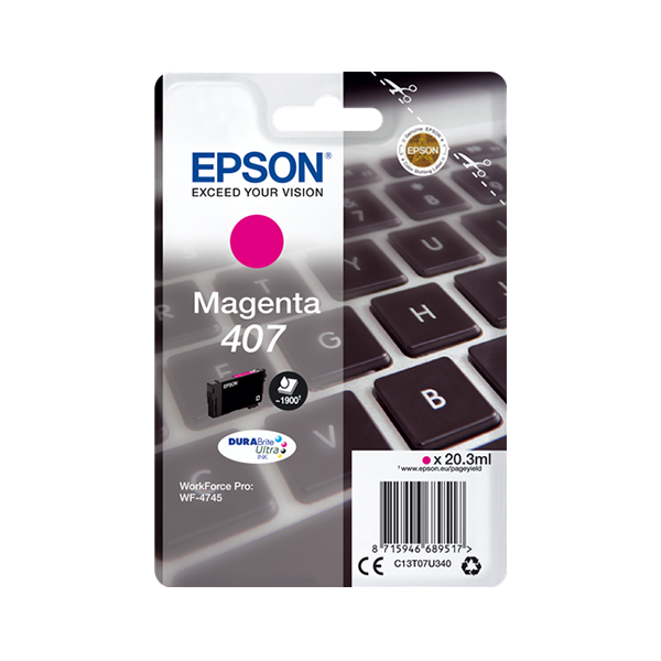Epson 407 Druckerpatrone Magenta – Original