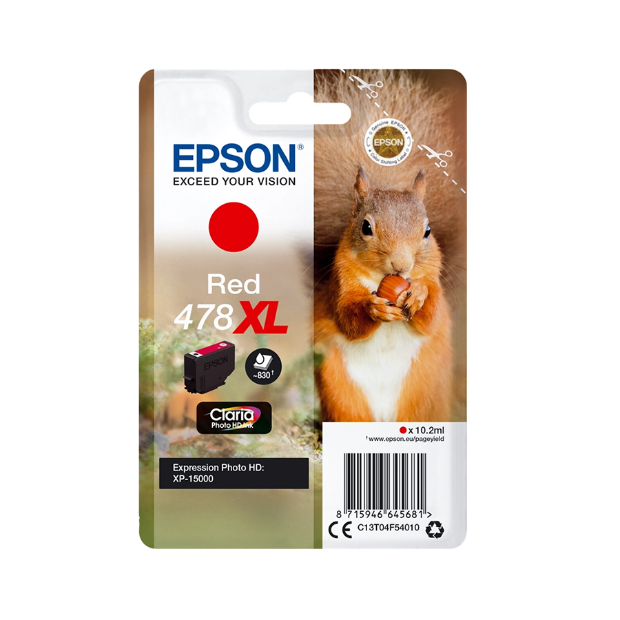 Epson 478XL Druckerpatrone Rot – Original