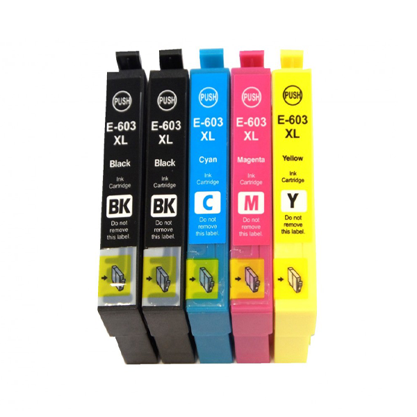 Epson 603XL Druckerpatrone 5er-Pack – kompatibel