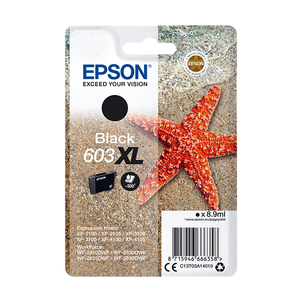 Epson 603XL Druckerpatrone Schwarz – Original