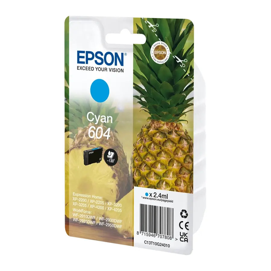Epson 604 Druckerpatrone Cyan – Original