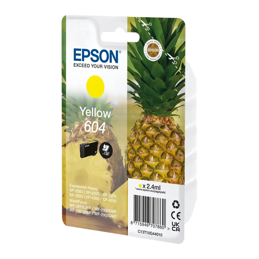 Epson 604 Druckerpatrone Gelb – Original