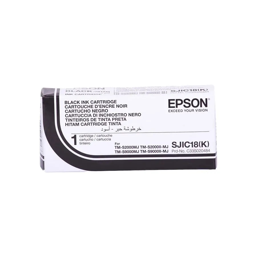 Epson SJIC18 Druckerpatrone Schwarz – Original