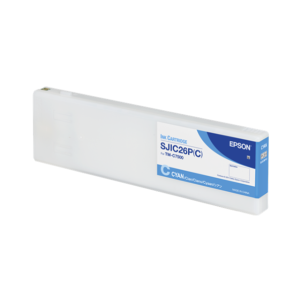 Epson SJIC26P-C Druckerpatrone Cyan – Original