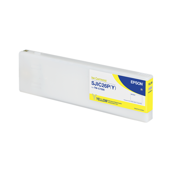 Epson SJIC26P-Y Druckerpatrone Gelb – Original