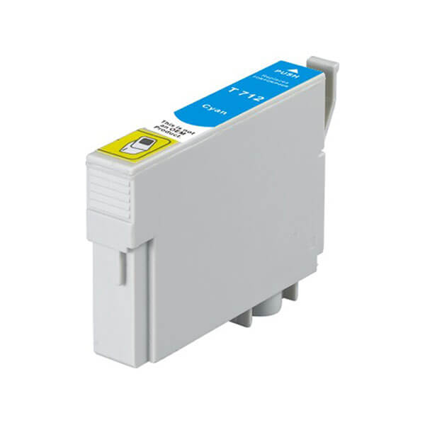 Epson T0712 Druckerpatrone Cyan – kompatibel