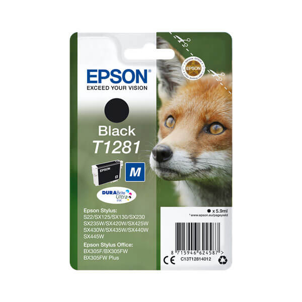 Epson T1281 Druckerpatrone Schwarz – Original