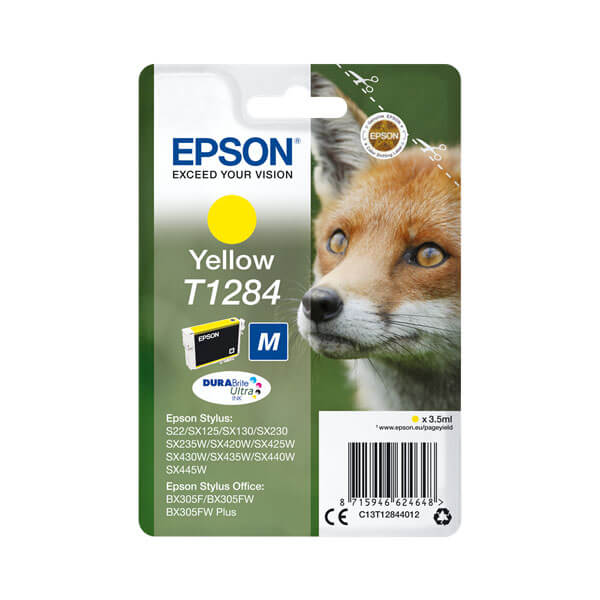 Epson T1284 Druckerpatrone Gelb – Original