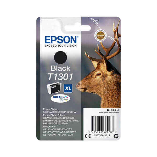 Epson T1301 Druckerpatrone Schwarz – Original
