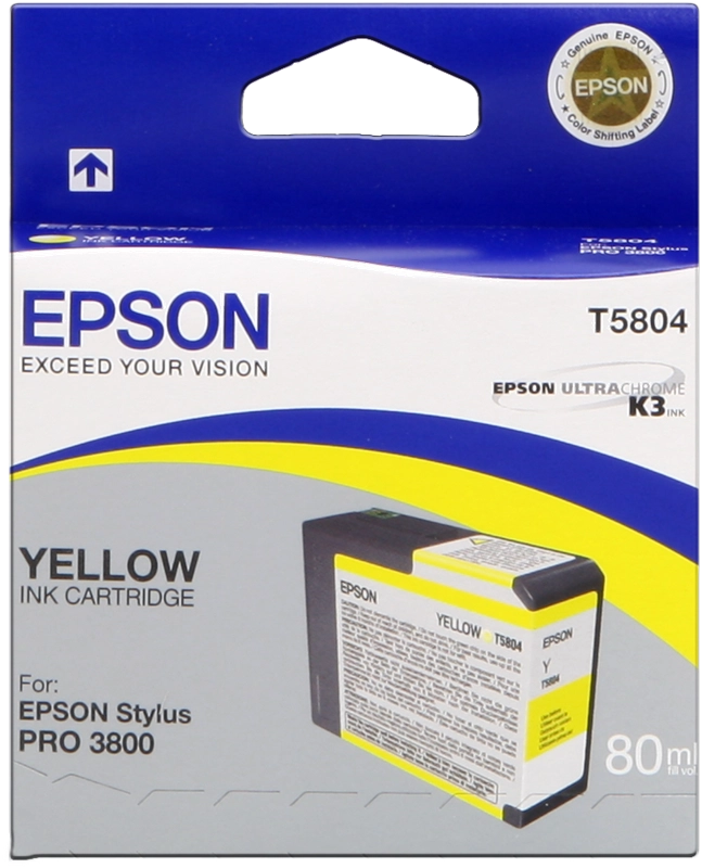 Epson T5804 Druckerpatrone Gelb – Original