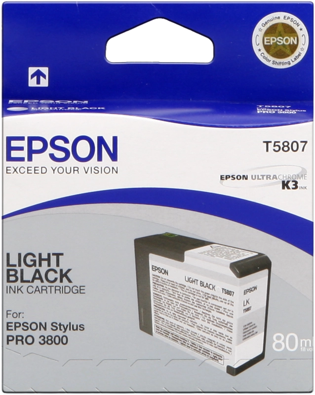 Epson T5807 Druckerpatrone Schwarz – Original