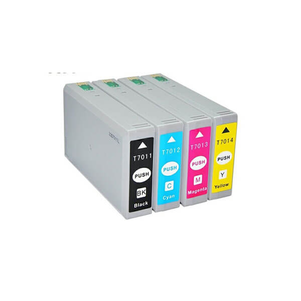 Epson T7011 Druckerpatrone 4er-Pack – kompatibel