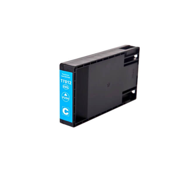 Epson T7012 Druckerpatrone Cyan – kompatibel
