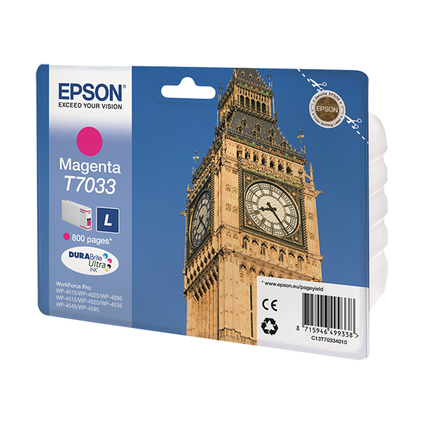 Epson T7033 Druckerpatrone Magenta – Original