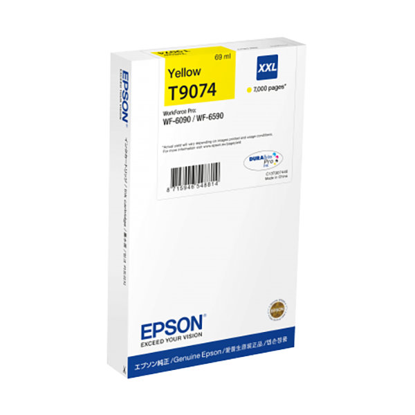 Epson T9074 Druckerpatrone Gelb – Original