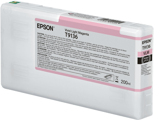 Epson T9136 Druckerpatrone Light Magenta – Original