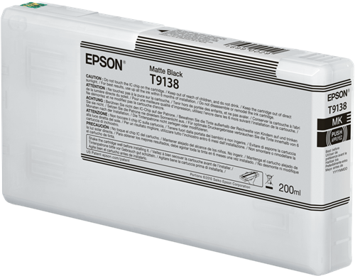 Epson T9138 Druckerpatrone Schwarz (Matt) – Original