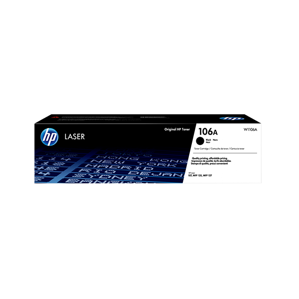HP 106A Toner Schwarz – Original