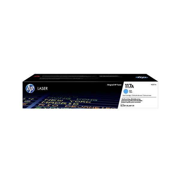 HP 117A Toner Cyan – Original