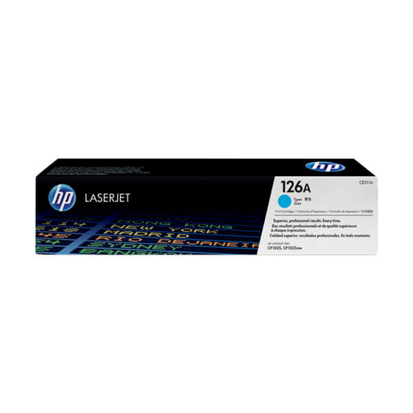 HP 126A Toner Cyan – Original
