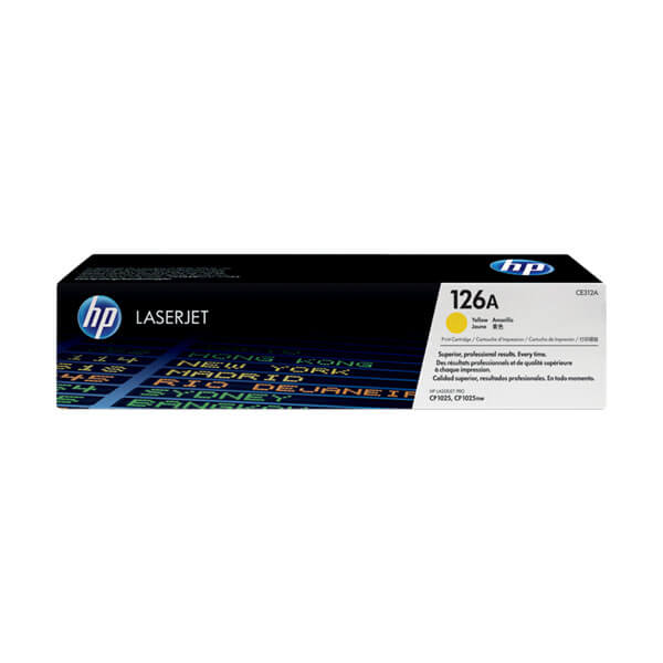 HP 126A Toner Gelb – Original
