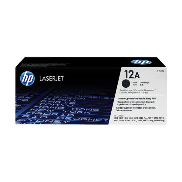 HP 12A Toner Schwarz – Original
