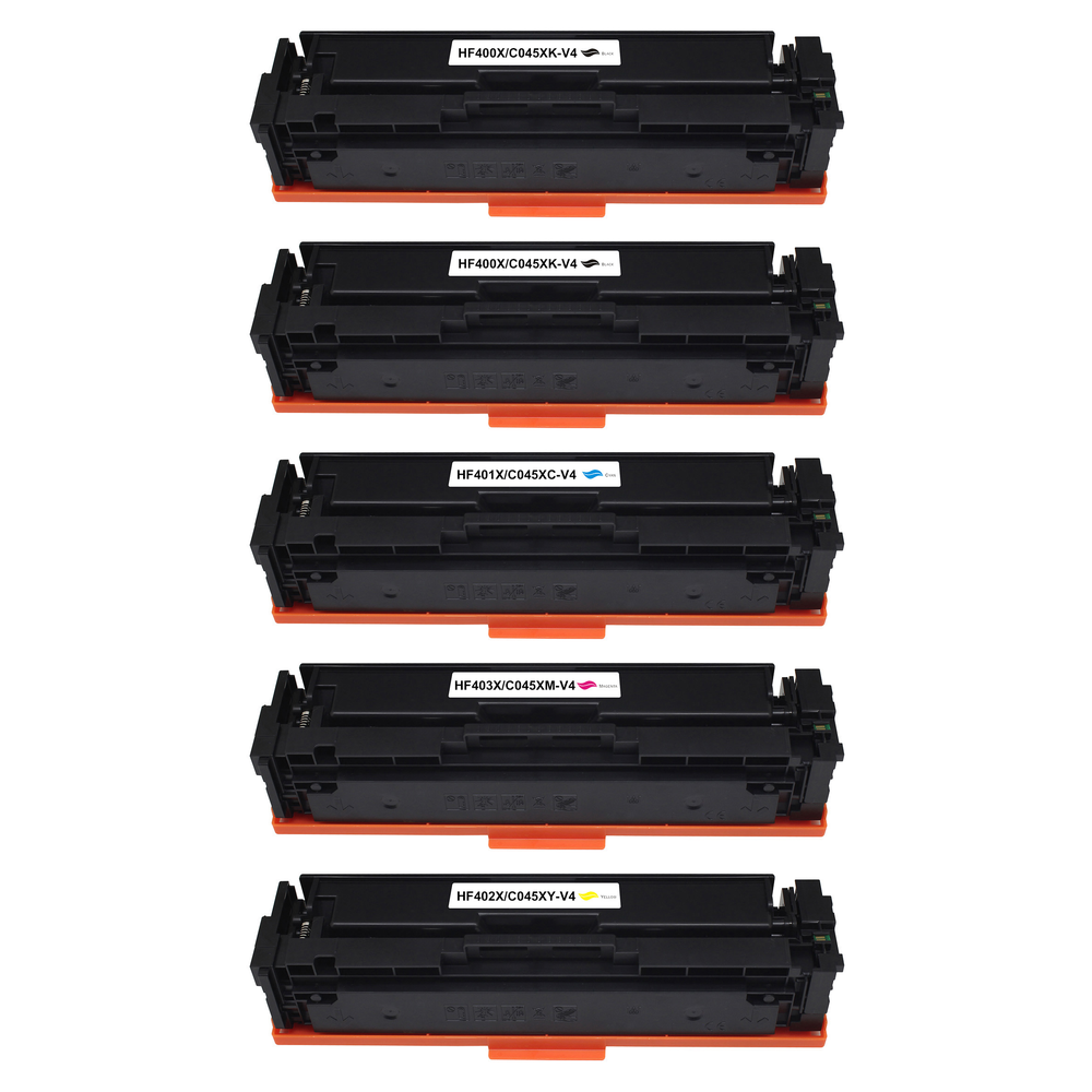 HP 201X Toner 5er-Pack – kompatibel