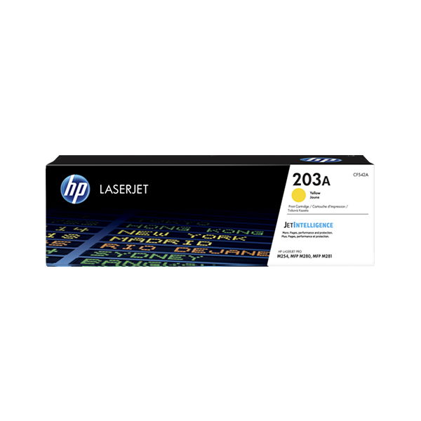 HP 203X Toner Gelb – Original (1.300 Seiten)
