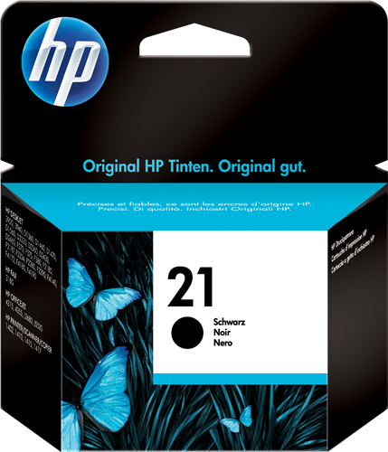 HP 21 Druckerpatrone Schwarz – Original