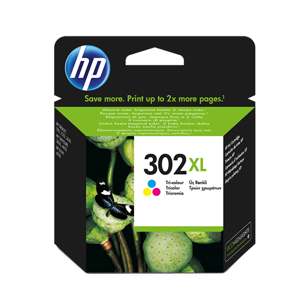 HP 302 XL Druckerpatrone Color – Original