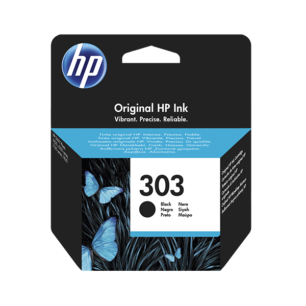 HP 303 Druckerpatrone Schwarz – Original