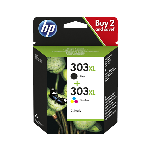 HP 303 XL Druckerpatrone Multipack – Original