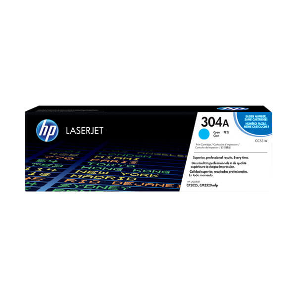 HP 304A Toner Cyan – Original