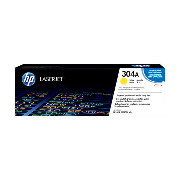 HP 304A Toner Gelb – Original