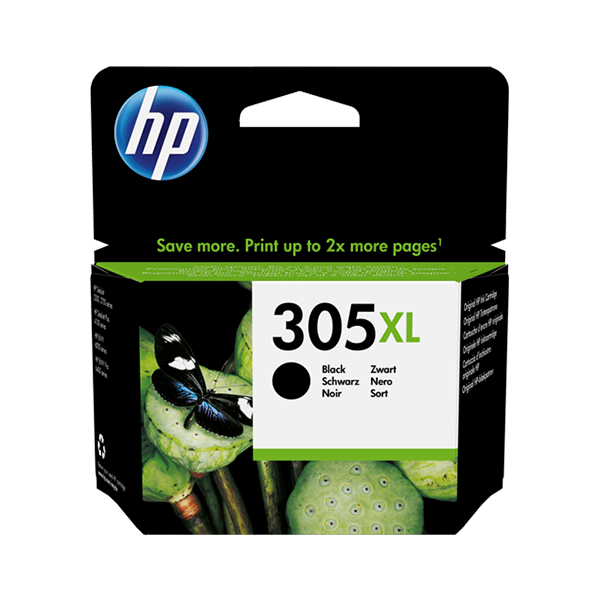 HP 305XL Druckerpatrone Schwarz – Original