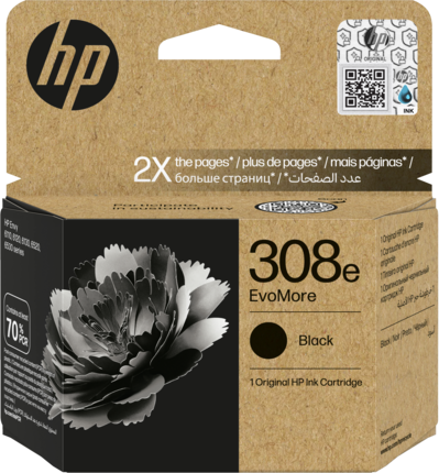 HP 308e Druckerpatrone Schwarz – Original