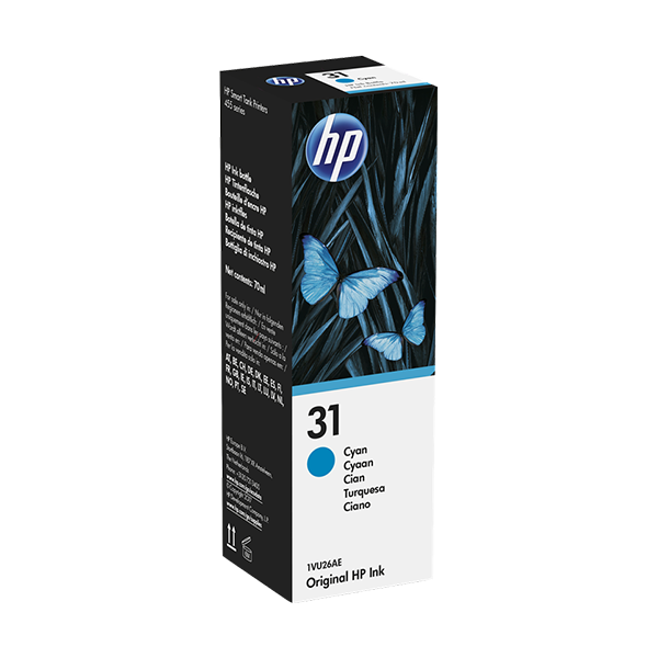 HP 31 Druckerpatrone Cyan – Original