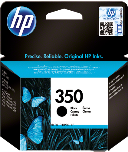 HP 350 Druckerpatrone Schwarz – Original