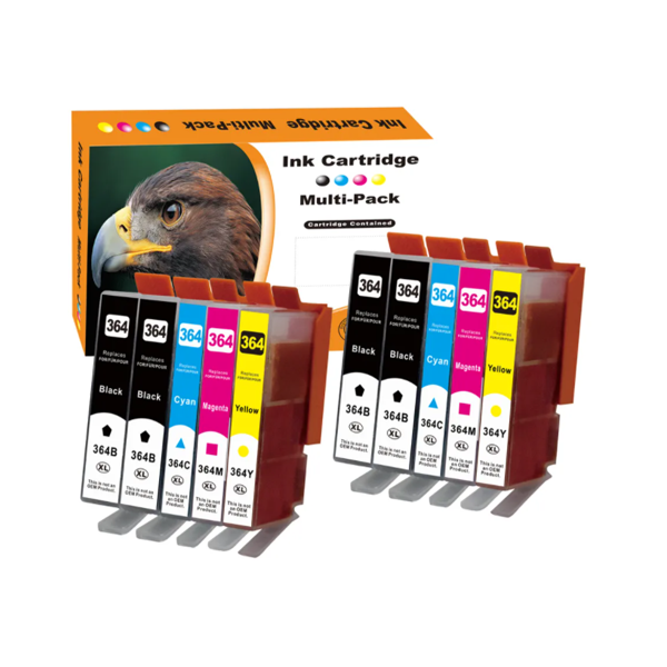 HP 364 XL Druckerpatrone 10er-Pack – kompatibel