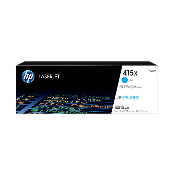 HP 415X Toner Cyan – Original