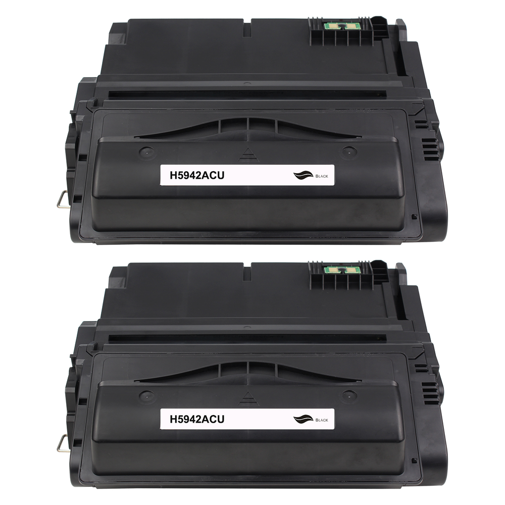 HP 42X Toner Doppelpack – kompatibel