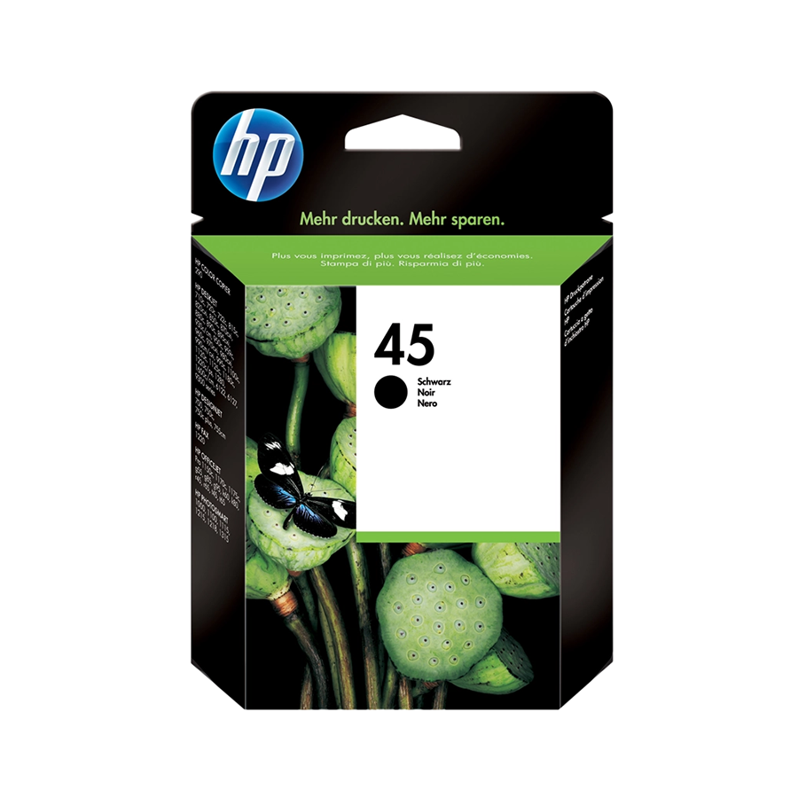 HP 45 Druckerpatrone Schwarz – Original