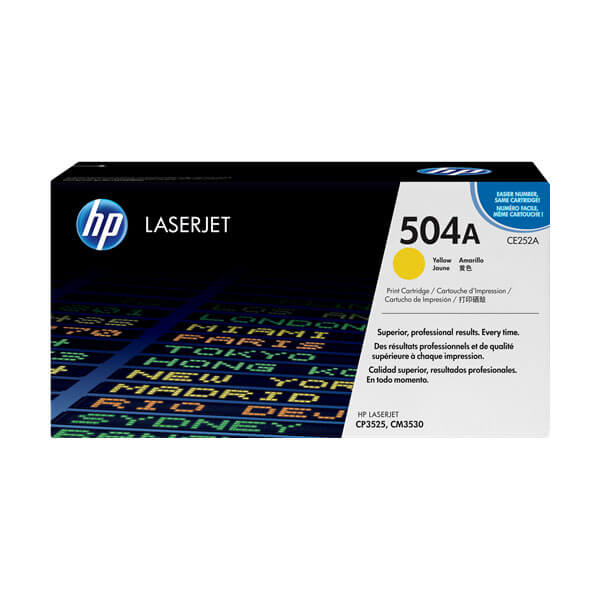 HP 504A Toner Gelb – Original