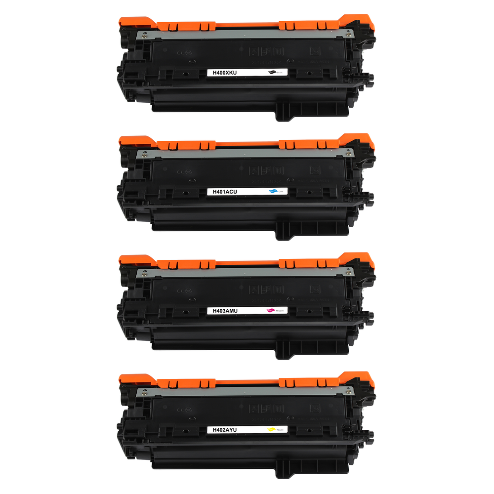 HP 507A Toner 4er-Pack – kompatibel