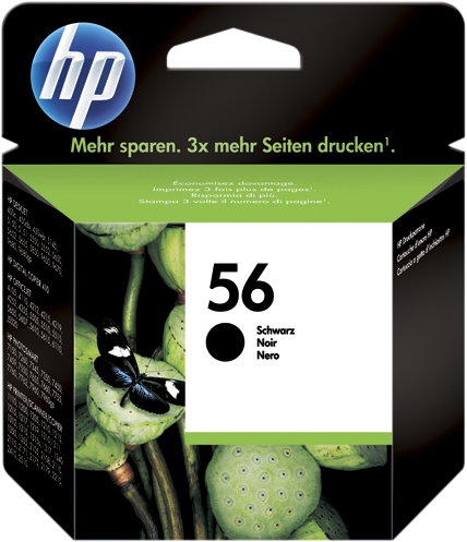 HP 56 Druckerpatrone Schwarz – Original