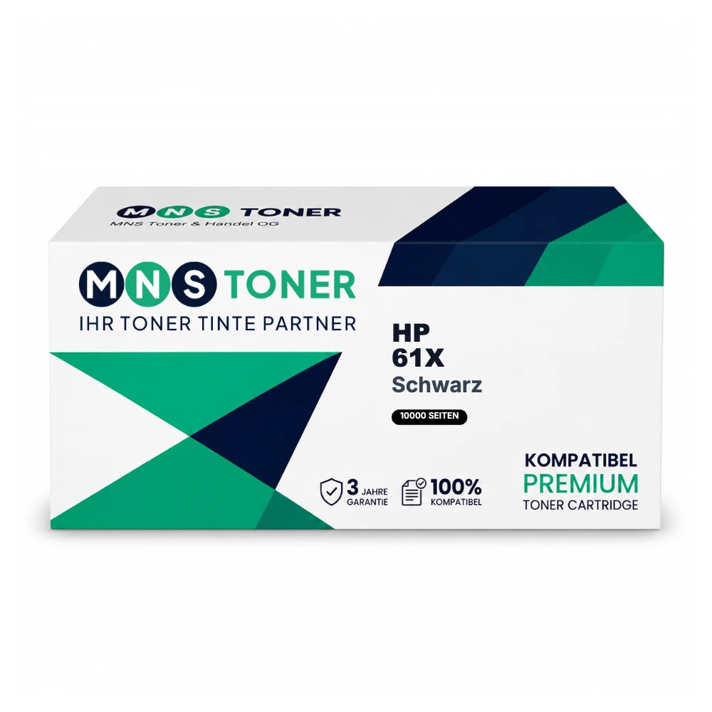 HP 61X Toner Schwarz – kompatibel