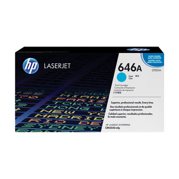 HP 646A Toner Cyan – Original