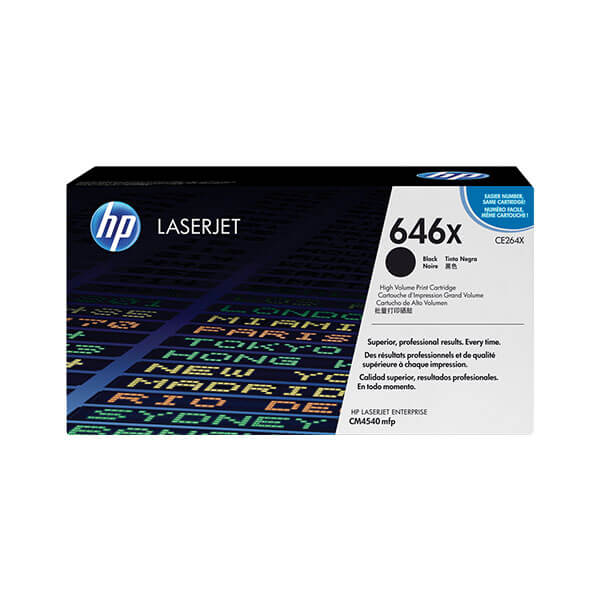 HP 646X Toner Schwarz – Original
